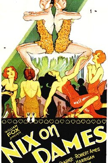 Poster de Filme Nix on Dames (1929)