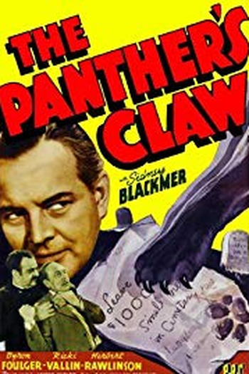 Poster de Filme The Panther's Claw (1942)