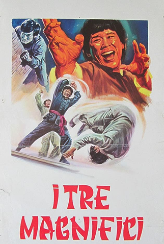 Poster 1 de Filme Os 3 Magníficos Do Karatê (1973)