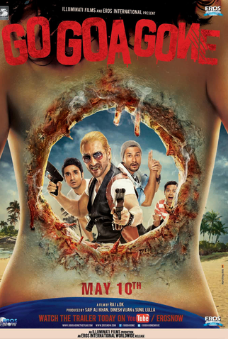 Poster 2 de Filme Go Goa Gone (2013)