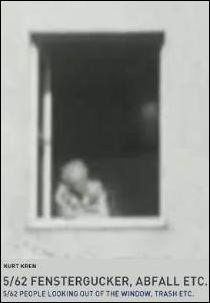 5/62: People Looking Out of the Window, Trash, etc. (5/62: Fenstergucker, Abfall, etc.)