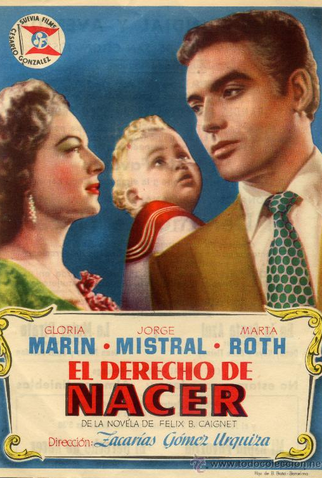 Poster 1 de Filme O Direito de Nascer (1952)