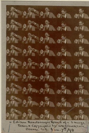 Poster de Curta Edison Kinetoscopic Record of a Sneeze (1894)