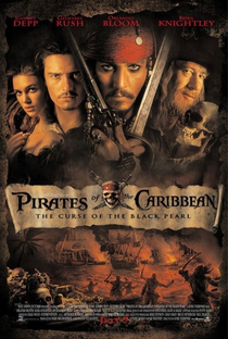 Piratas do Caribe: A Maldição do Pérola Negra - Poster / Capa / Cartaz - Oficial 1