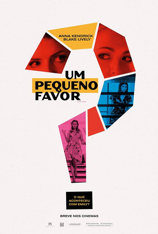 Poster 3 de Filme Um Pequeno Favor (2018)