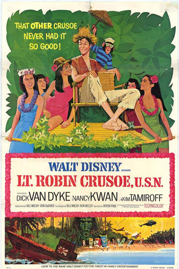  de Filme O Fantástico Robin Crusoé (1966)