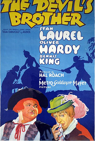 Poster 1 de Filme Fra Diavolo (1933)