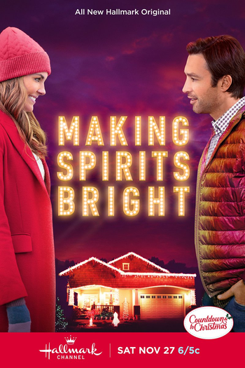 Poster de Filme Making Spirits Bright (2021)