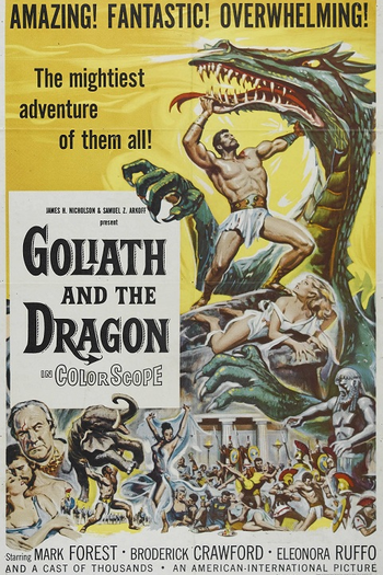  de Filme Golias e o Dragão (1960)