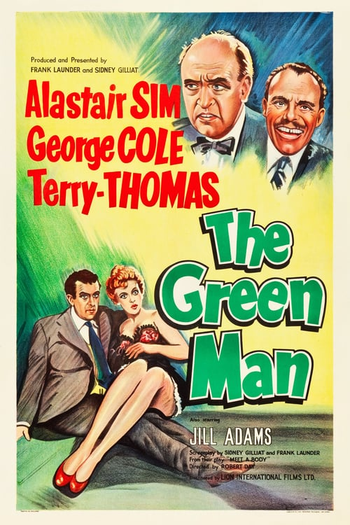 Poster de Filme The Green Man (1956)