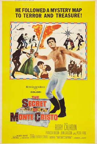Poster 2 de Filme O Segredo de Monte Cristo (1961)