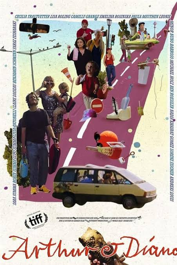 Poster de Filme Arthur & Diana (2023)