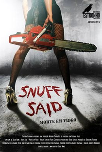 Snuff Said - Morte em Vídeo - Poster / Capa / Cartaz - Oficial 1