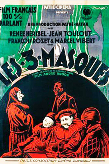 Poster de Filme As Três Máscaras (1929)