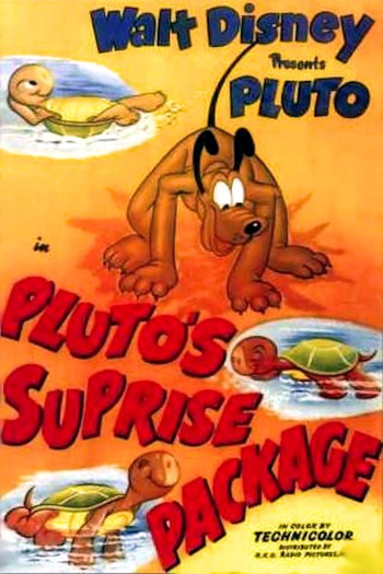 Poster de Curta O Pacote Surpresa do Pluto (1949)