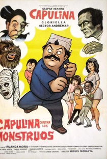 Capulina contra los monstruos - Poster / Capa / Cartaz - Oficial 2