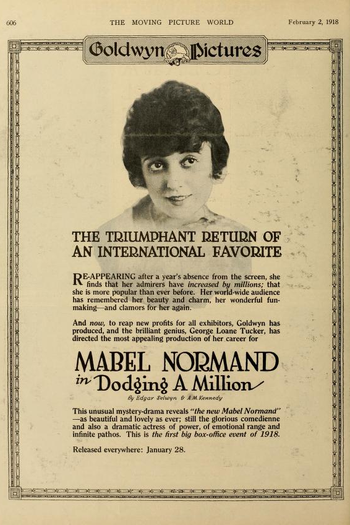 Poster de Filme Os Milhões Inúteis (1918)