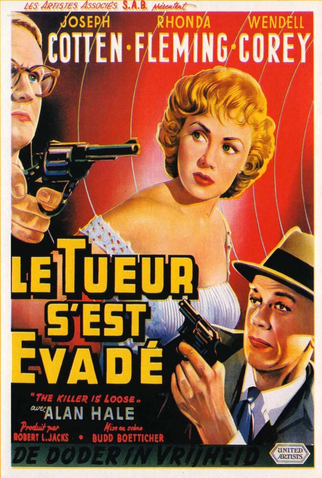 Poster 4 de Filme O Assassino Anda Solto (1956)
