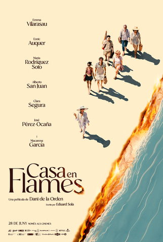 Poster 1 de Filme Casa em Chamas (2024)