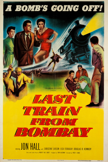 Poster de Filme O Expresso de Bombaim (1952)