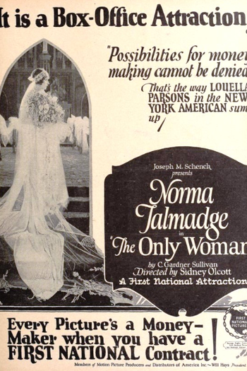 Poster de Filme The Only Woman (1924)