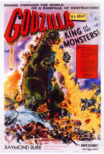 Godzilla, O Rei dos Monstros - Poster / Capa / Cartaz - Oficial 1