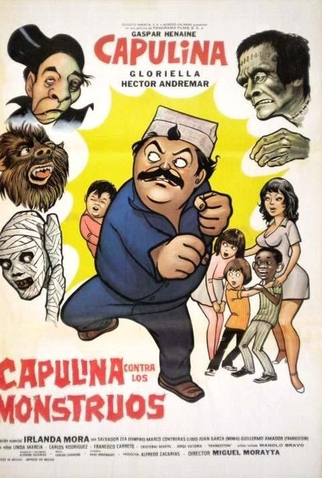 Poster 1 de Filme Capulina contra los monstruos (1974)