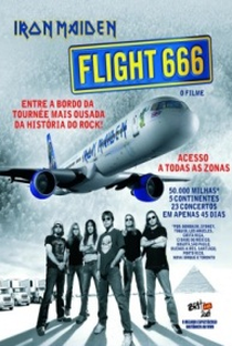 Iron Maiden Flight 666 - Poster / Capa / Cartaz - Oficial 1
