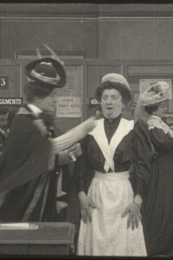 Poster de Curta Lèvres collées (1907)