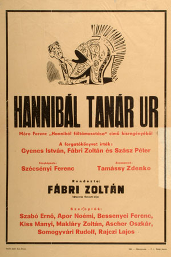 Poster de Filme Professor Hannibal (1958)