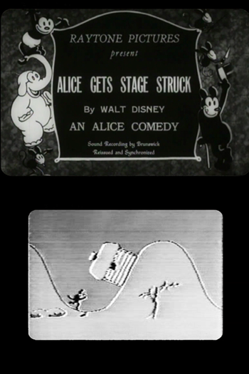 Poster de Curta Alice Gets Stage Struck (1925)