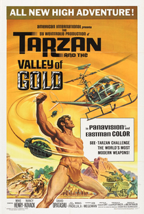 Tarzan e o Vale do Ouro - Poster / Capa / Cartaz - Oficial 1