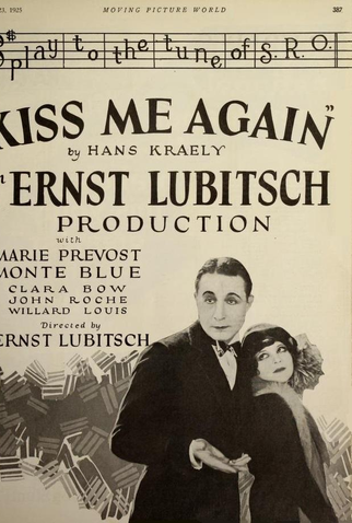Poster 2 de Filme Beija-Me Outra Vez (1925)