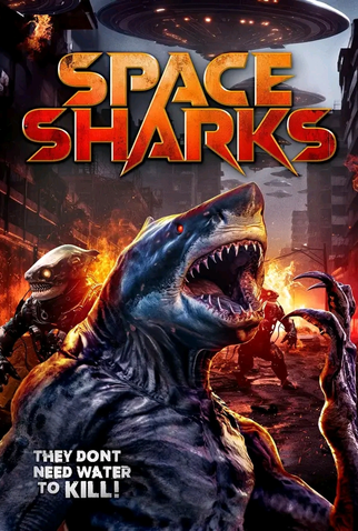 Poster 1 de Filme Space Sharks (2024)