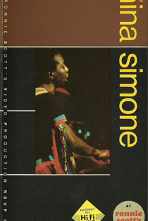 Nina Simone ‎– Live at Ronnie Scott's - Poster / Capa / Cartaz - Oficial 1