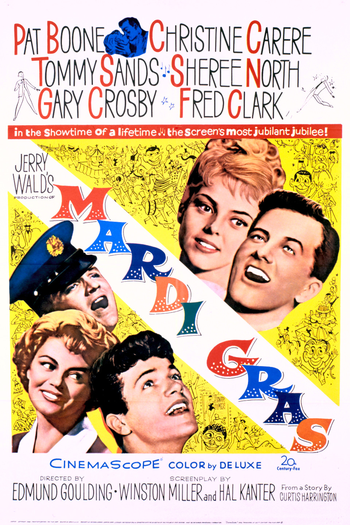 Poster de Filme As Noites de Mardi Gras (1958)