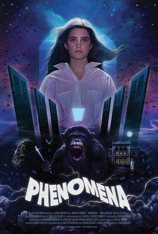 Poster 9 de Filme Phenomena (1985)