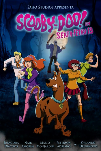 Poster de Filme Scooby-Doo em Sexta-Feira 13 (2024)