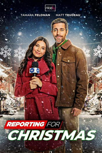 Poster de Filme Reporting for Christmas (2023)