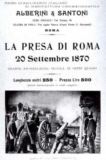 Poster de Curta A Captura de Roma (1905)