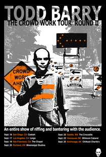 Todd Barry: The Crowd Work Tour - Poster / Capa / Cartaz - Oficial 1