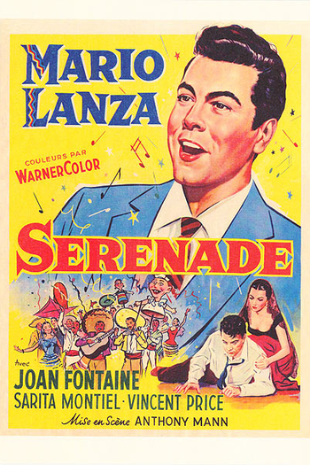 Poster de Filme Serenata (1956)