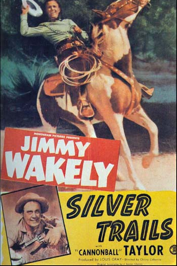 Poster de Filme Silver Trails (1948)