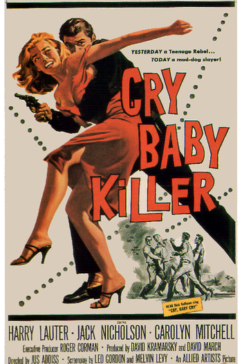 Poster de Filme The Cry Baby Killer (1958)