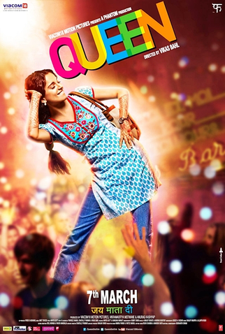 Poster 2 de Filme Queen (2014)