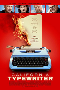 California Typewriter: Um Culto às Máquinas de Escrever - Poster / Capa / Cartaz - Oficial 2