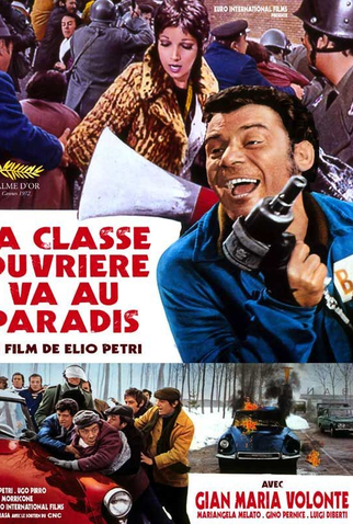 Poster 8 de Filme A Classe Operária Vai ao Paraíso (1971)
