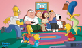 Os Simpsons se encontrarão com Family Guy e Futurama este ano