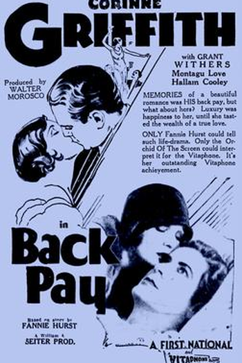Poster de Filme Back Pay (1930)