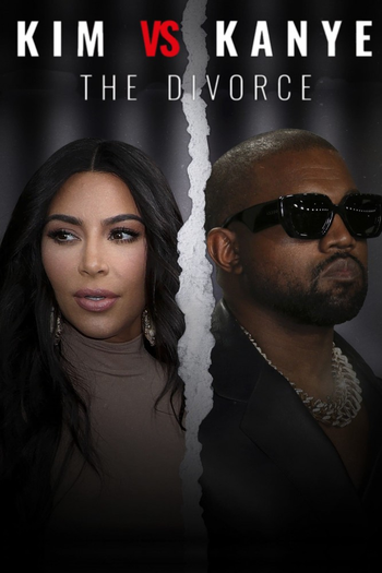 Poster de Série Kim vs Kanye: O Divórcio do Século (2023)